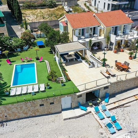 Villa Unique Sur La Plage Pour Des Vacances Inoubliables En Famille Ou Entre Amis Pour 10 Personnes Slatine Extérieur photo